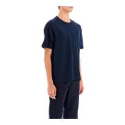 Thom Browne 4-bar Milano Stitch T-shirt Blue, Herr