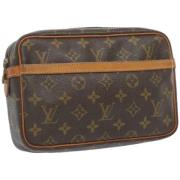 Louis Vuitton Vintage Pre-owned Canvas kuvertvskor Brown, Dam