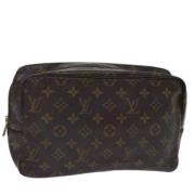 Louis Vuitton Vintage Pre-owned Canvas kuvertvskor Brown, Dam