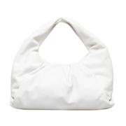 Bottega Veneta Vintage Pre-owned Laeder axelremsvskor White, Dam