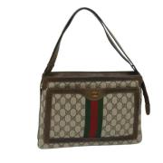 Gucci Vintage Pre-owned Canvas gucci-vskor Beige, Dam