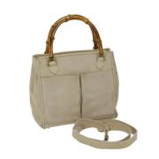 Gucci Vintage Pre-owned Mocka handvskor Beige, Dam