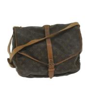 Louis Vuitton Vintage Pre-owned Canvas louis-vuitton-vskor Brown, Dam