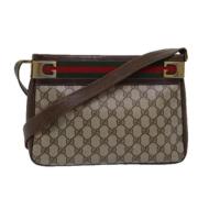 Gucci Vintage Pre-owned Laeder gucci-vskor Beige, Dam