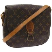 Louis Vuitton Vintage Pre-owned Canvas louis-vuitton-vskor Brown, Dam