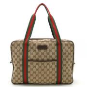 Gucci Vintage Pre-owned Laeder gucci-vskor Beige, Dam