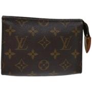 Louis Vuitton Vintage Pre-owned Canvas necessrer Brown, Dam