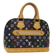 Louis Vuitton Vintage Pre-owned Canvas handvskor Black, Dam