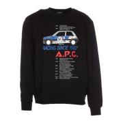 A.p.c. Sweatshirts Black, Herr