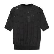 Dsquared2 T-shirt med logotyp Black, Herr