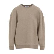 Max Mara Jersey Ull Sweatshirt Elvira Brown, Dam