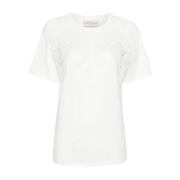 Ermanno Scervino Off White Tee Shirt White, Dam