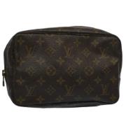 Louis Vuitton Vintage Pre-owned Canvas kuvertvskor Brown, Dam