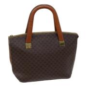 Celine Vintage Pre-owned Laeder handvskor Brown, Dam