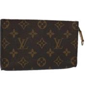 Louis Vuitton Vintage Pre-owned Canvas necessrer Brown, Dam