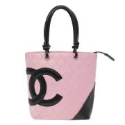 Chanel Vintage Pre-owned Laeder chanel-vskor Pink, Dam