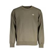 La Martina Elegant Sweatshirt med Kontrastdetaljer Green, Herr