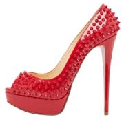 Christian Louboutin Pre-owned Pre-owned Laeder klackskor Red, Dam