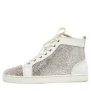 Christian Louboutin Pre-owned Pre-owned Laeder sneakers White, Dam