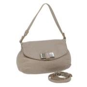 Chloé Pre-owned Pre-owned Laeder handvskor Beige, Dam