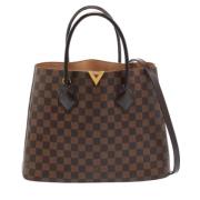 Louis Vuitton Vintage Pre-owned Belagd canvas totevskor Brown, Dam