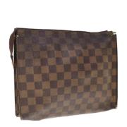 Louis Vuitton Vintage Pre-owned Canvas necessrer Brown, Dam