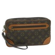 Louis Vuitton Vintage Pre-owned Canvas kuvertvskor Brown, Dam