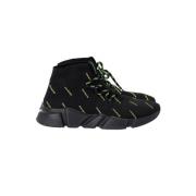 Balenciaga Vintage Pre-owned Polyester sneakers Black, Herr