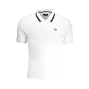 La Martina Slim Fit Polo Shirt med Kontrastdetaljer White, Herr