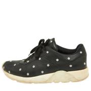 Dior Vintage Pre-owned Laeder sneakers Black, Dam