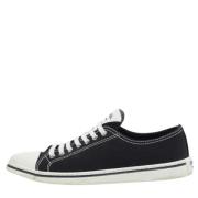 Prada Vintage Pre-owned Canvas sneakers Black, Dam