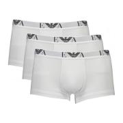 Emporio Armani Elegant Tri-Pack Designer Byxor White, Herr