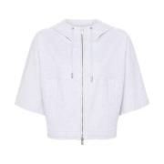 Peserico Mysig Sweatshirt 871C White, Dam