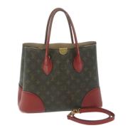 Louis Vuitton Vintage Pre-owned Canvas handvskor Brown, Dam