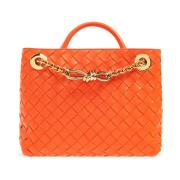 Bottega Veneta Axelväska 'Andiamo Small' Orange, Dam