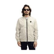 RefrigiWear Beige Nylon Bomberjacka Beige, Herr