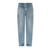 Saint Laurent Tapered leg jeans Blue, Dam