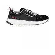 Carrera Svarta Sneakers med Ikoniska Detaljer Black, Herr