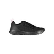 Carrera Dynamiska svarta sneakers med ekoläderdetaljer Black, Herr