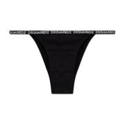 Dsquared2 Bomullsbriefs Black, Dam