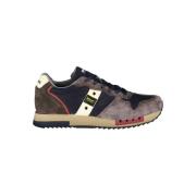 Blauer Bl Designer Sneakers med Kontrasterande Accenter Multicolor, He...