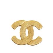 Chanel Vintage Pre-owned Metall chanel-smycken Yellow, Dam