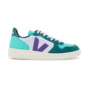 Veja Kromfri Läder Sneakers med Tubber Logo Multicolor, Dam