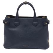 Burberry Vintage Pre-owned Canvas totevskor Blue, Dam