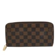 Louis Vuitton Vintage Pre-owned Belagd canvas plnbcker Brown, Dam