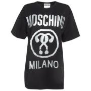 Moschino Pre-Owned Pre-owned Bomull toppar Black, Dam