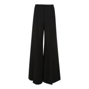 Valentino Wide Trousers Black, Dam