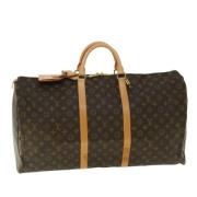 Louis Vuitton Vintage Pre-owned Canvas resvskor Brown, Dam