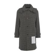 Amaránto Grå Kappor Aw24 Gray, Herr