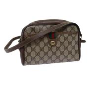 Gucci Vintage Pre-owned Laeder gucci-vskor Beige, Dam